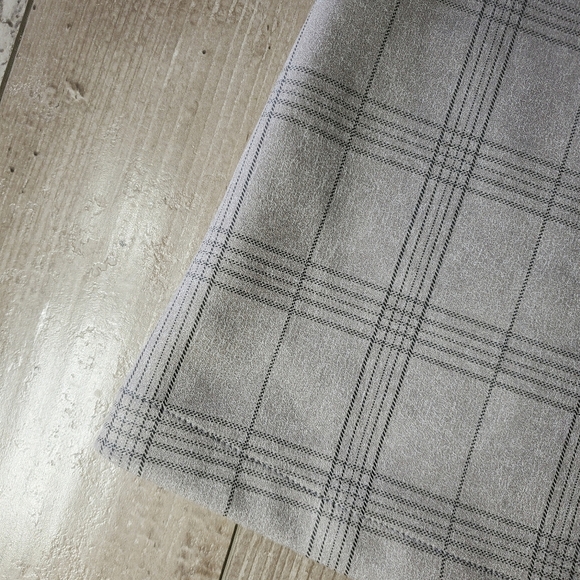 NWT She + Sky Grey Plaid Mini Dress Women's Size Large - Picture 16 of 16